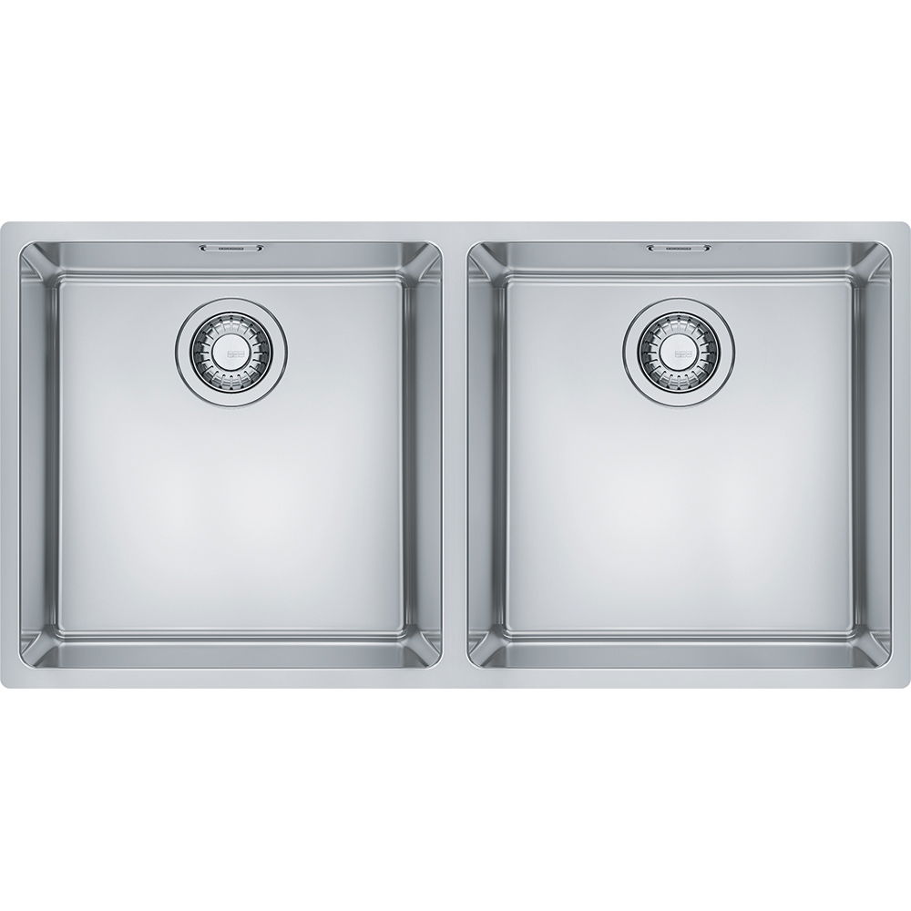 Chiuveta bucatarie Franke Maris MRX 120 40-40 cu 2 cuve 865x440mm inox satinat