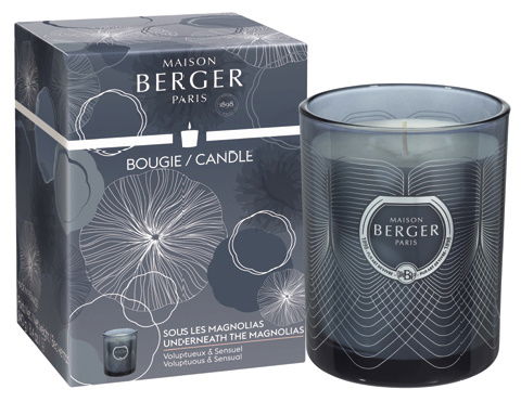 Lumanare parfumata Berger Molecule Bleute Noire - Sous les Magnolias 240g