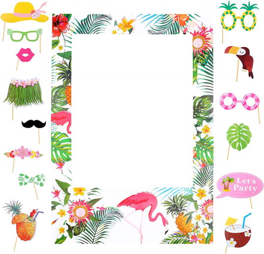 Set de recuzita pentru sedinta foto Yuccer, 16 piese, multicolor