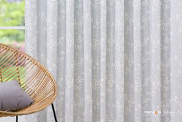DRAPERIE CU REJANSA MENDOLA SAKURA GRI T04