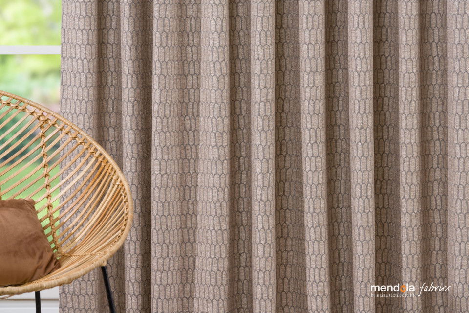 DRAPERIE CU REJANSA MENDOLA RUBEN BEJ T03