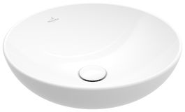 Lavoar rotund tip bol Villeroy&Boch Loop&Friends 42cm cu preaplin material TitanCeram montare pe blat
