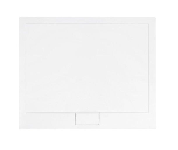 Cadita dus dreptunghiulara Besco Axim Ultraslim 120x80x4.5cm alb