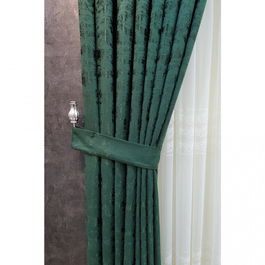 Draperie,Casa Deco Logistics,Everest 15 verde cu rejansa