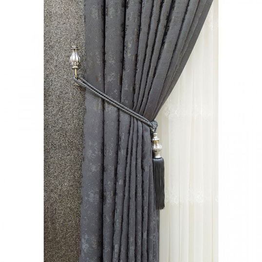 Draperie,Casa Deco Logistics,Everest 29 antracit cu rejansa