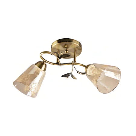 Lustra Klausen, CAMELIA 2, Bronz/Crem, LY-3383, E27, 2 x 11W