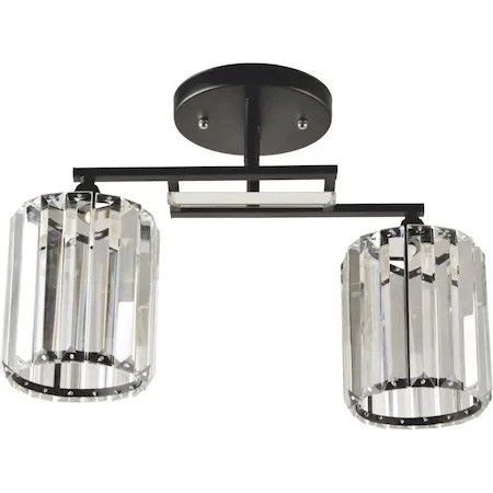 Lustra Klausen, CALM 2, Negru, LY-3421, E27, 2 x 11W