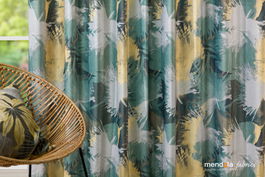 DRAPERIE CU REJANSA MENDOLA AMAZONIA VERDE C2