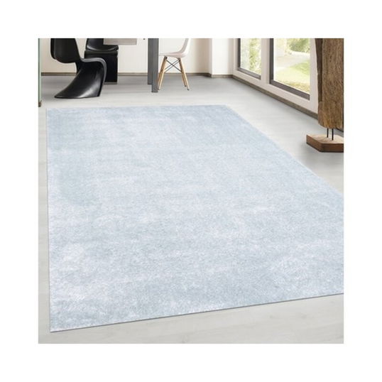 Covor Danelea, poliester, albastru deschis/gri, 160 x 230 cm
