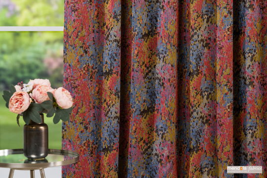 DRAPERIE CU REJANSA MENDOLA LUCCA MULTICOLOR V1