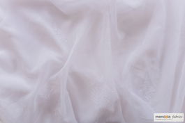 PERDEA CU REJANSA MENDOLA BLUSH ALB T01