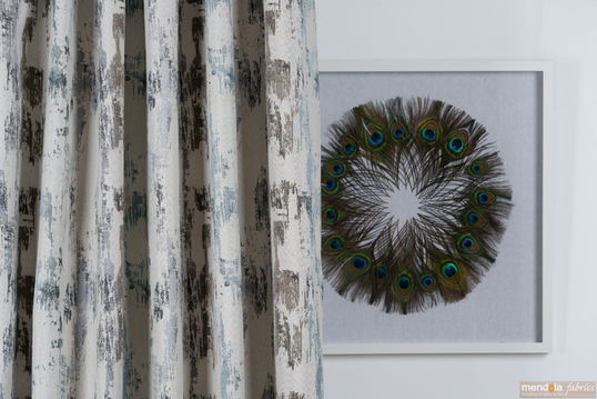 DRAPERIE CU REJANSA MENDOLA FUSION ALBASTRU-GRI 04