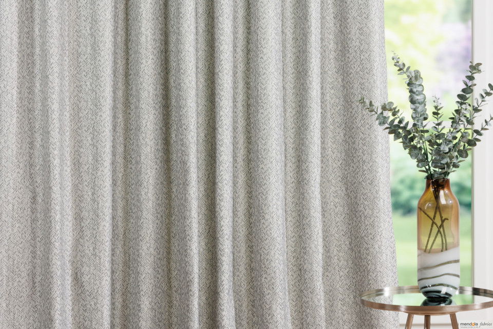 DRAPERIE CU REJANSA MENDOLA ZEN GRI DESCHIS T03