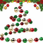 Ghirlanda cu 34 globuri BDECOLL, plastic, multicolor, 190 cm