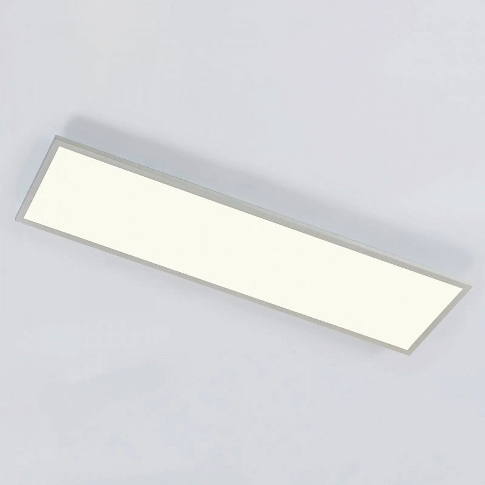 Plafoniera Philia, LED, metal/PMMA, alb, 30 x 5,5 x 120 cm