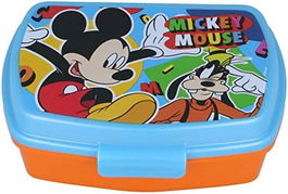 Caserola de pranz pentru copii ILS I LOVE SHOPPING, Mickey Mouse, multicolor, 23 cm , 266 ml