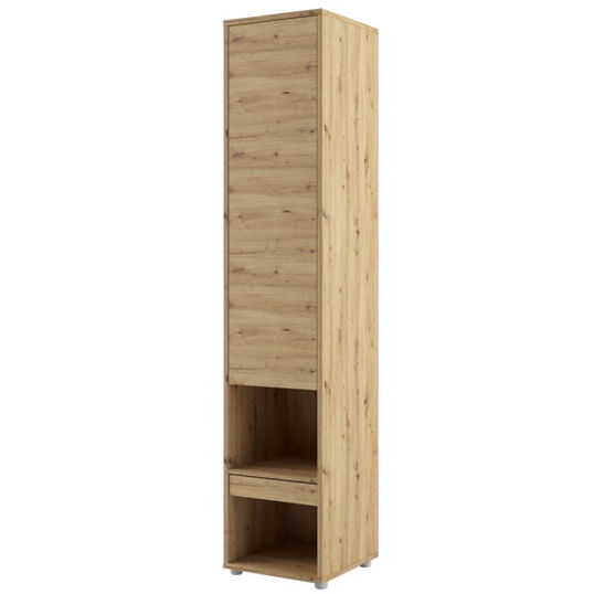 Dulap inalt cu 1 usa si 1 sertar, BC07 Stejar Artisan, l45xA46xH217 cm