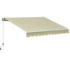 Outsunny copertina pentru soare, cu manivela, 295 x 250 cm | AOSOM RO