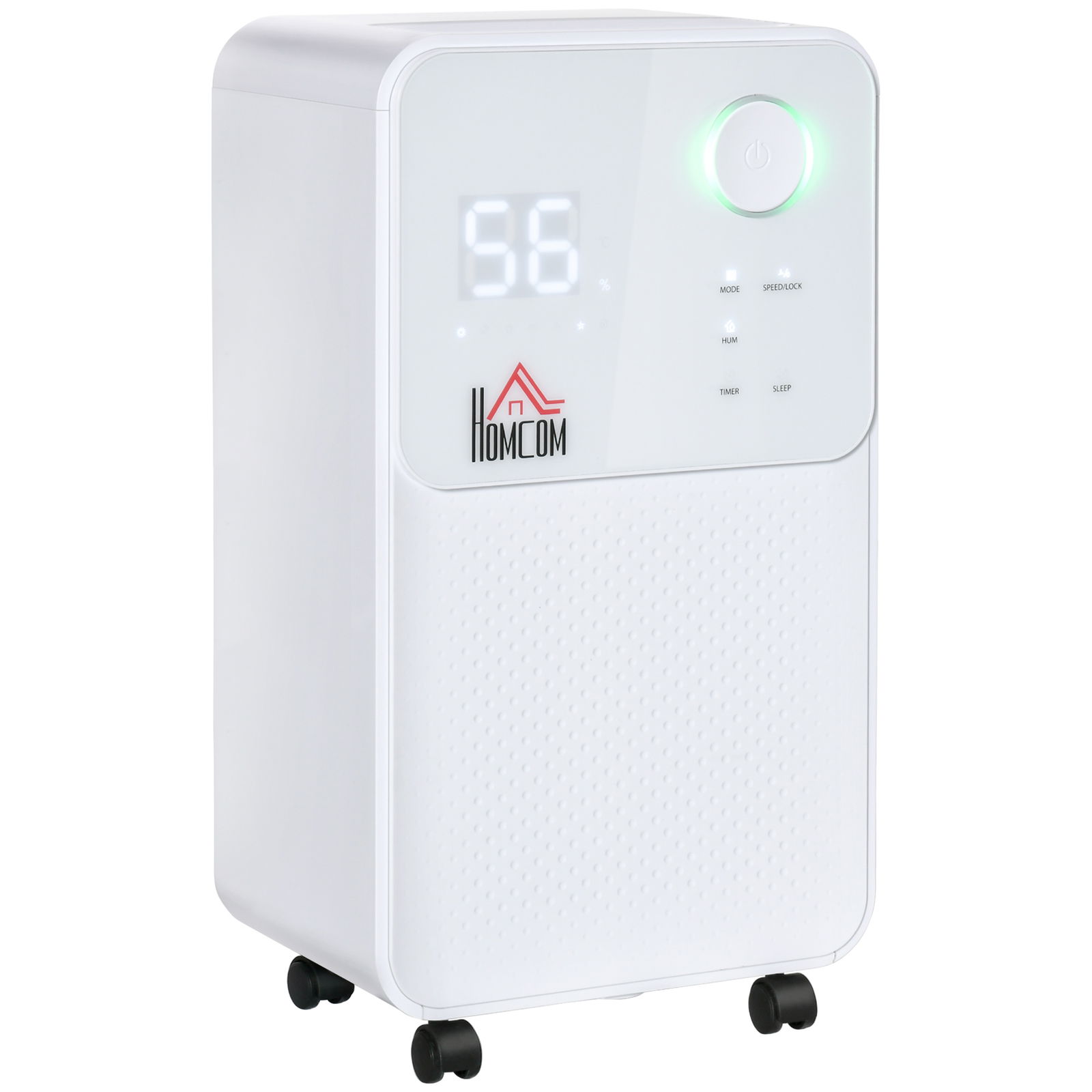HomCom dezumidificator portabil de 16L, alb | AOSOM RO
