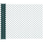 Outsunny Plasa pentru Imprejmuire 25x1.7m din Otel Plastificata pentru Gradini si Spatii Exterioare, Rulou de 25m si Inaltime 1.7m, Verde PVC