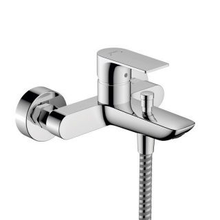 Baterie cada si dus Hansgrohe Rebris E, culoare crom