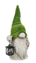 Decoratiune de gradina Gnome, Bizzotto, 26 x 50.5 cm, magneziu