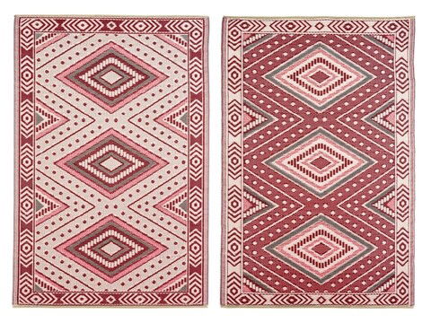 Covor de exterior cu doua fete Ethnic, Bizzotto, 150 x 210 cm, polipropilena, multicolor