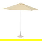 Umbrela pentru gradina/terasa Delfi, Bizzotto, Ø270 cm, stalp Ø38 mm, otel/poliester, bej