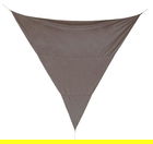 Parasolar triunghiular Sunshade, Bizzotto, 500 x 500 cm, poliester, grej