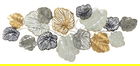 Decoratiune de perete Gery, Mauro Ferretti, 142x62 cm, fier, multicolor