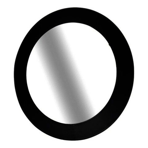 Oglinda decorativa Delilah, Gift Decor, Ø80 cm, metal/sticla, negru