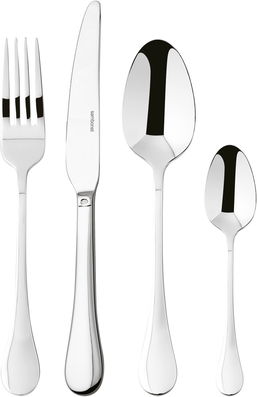 Set 24 tacamuri Sambonet Bloom inox