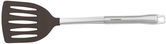 Spatula perforata Paderno seria 48278 33x8.5cm inox-negru