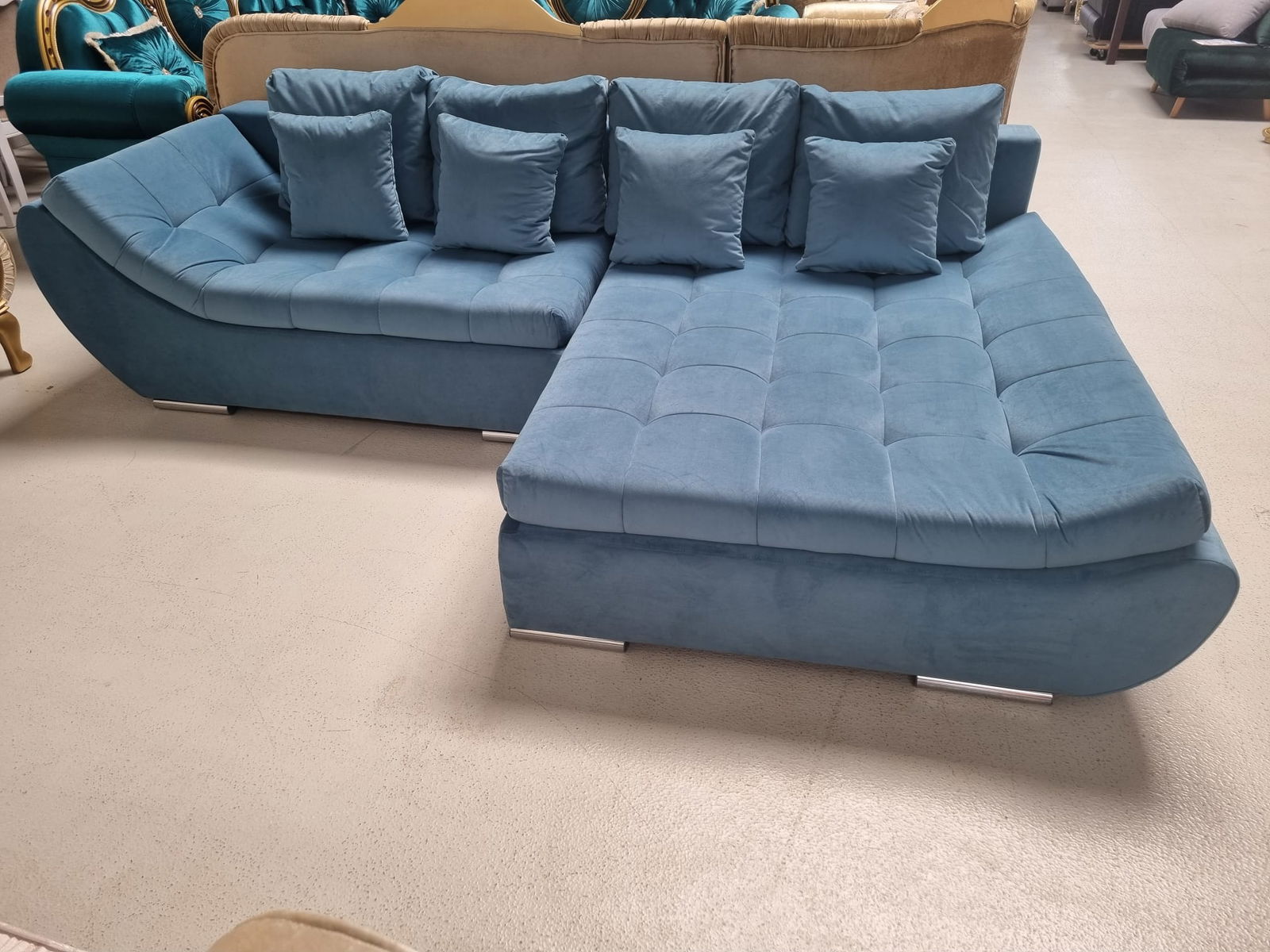 COLTAR EXTENSIBIL SONYA 3 ALBASTRU