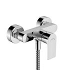 Baterie de dus Hansgrohe Rebris E, culoare crom