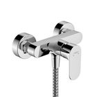 Baterie de dus Hansgrohe Rebris S, culoare crom