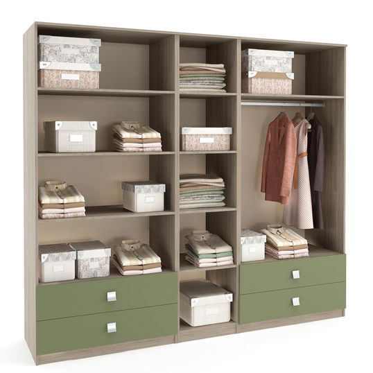 Dressing LINEA 5U-4S, mixt, bara umerase, polite, Oak, Pesto