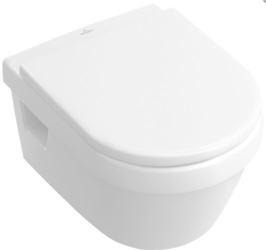 Set vas WC suspendat Villeroy & Boch Omnia Architectura DirectFlush cu capac inchidere lenta