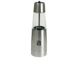 Rasnita electrica pentru piper Ambition, 19.2 cm, mecanism ceramic, inox