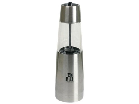 Rasnita electrica pentru piper Ambition, 19.2 cm, mecanism ceramic, inox