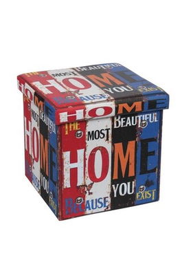 Taburet pliabil Home, Heinner Home, 38x38x37.5 cm, PVC, multicolor