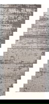 Covor Yuno, Bizzotto, 80 x 150 cm, tesatura Chenille/policoton, verso din latex, gri