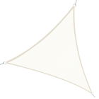 Outsunny Cort Parasolar Triunghiular, Crem, 6x6x6m