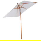 Outsunny Umbrela de Gradina care se Inclina 2x1.5m, Bej | Aosom ro