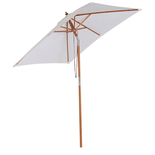 Outsunny Umbrela de Gradina care se Inclina 2x1.5m, Bej | Aosom ro