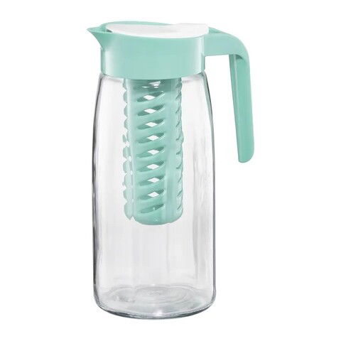Carafa cu infuzor Fiesta, Ambition, 1.45 L, sticla/plastic, menta