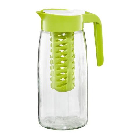 Carafa cu infuzor Fiesta, Ambition, 1.45 L, sticla/plastic, verde