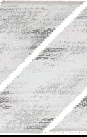 Covor Eko rezistent, NK 01 - Cream, Grey, 100% poliester, 75 x 300 cm