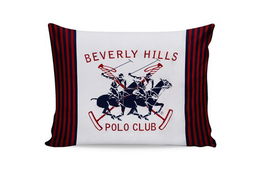 Set 2 fete de perna, 50x80 cm, 100% bumbac ranforce, Beverly Hills Polo Club, BHPC 009, rosu