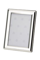 Rama foto decorativa, din metal argintat, Shinies Large Argintiu, 13 x 18 cm